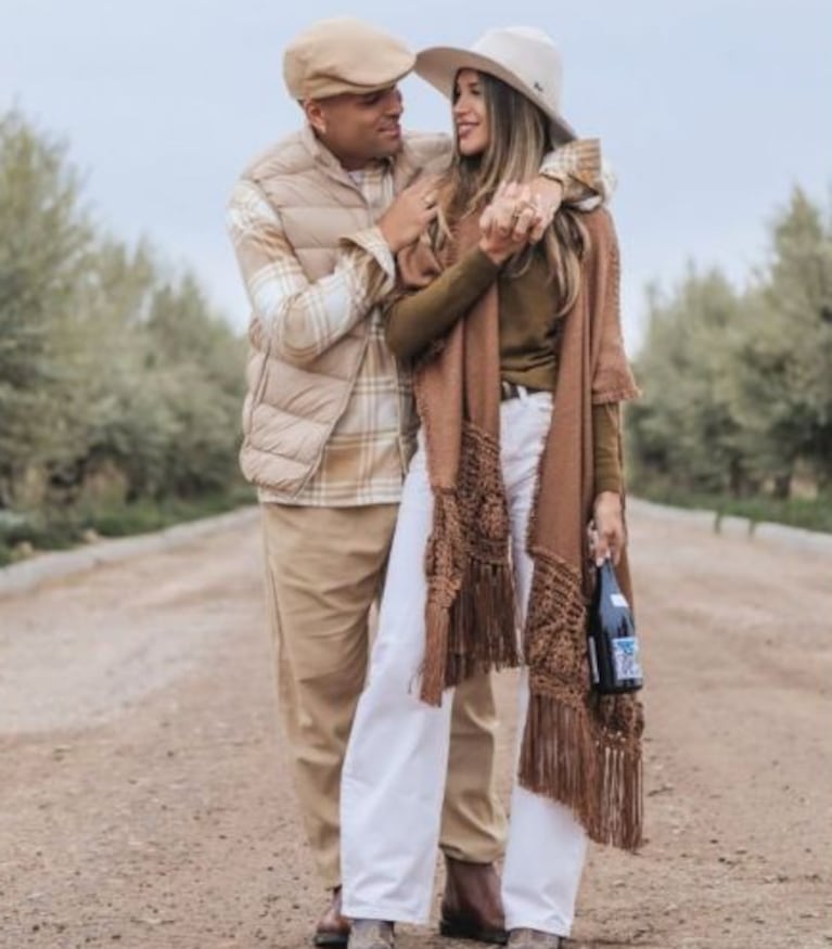 Lautaro Martínez y Agustina Gandolfo lanzaron un negocio gastronómico en Mendoza: de qué se trata | Créditos: Instagram @agus.gandolfo