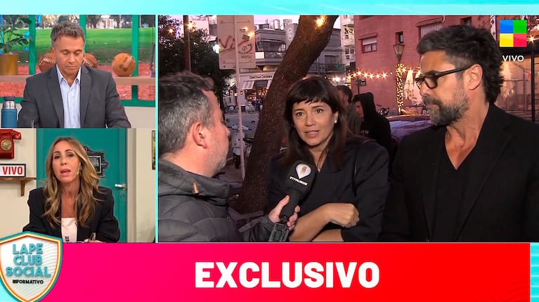 Le dieron el alta a Luciano Castro (captura de América TV)