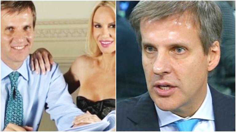 Le hackearon el Twitter a Martín Redrado y publicaron su separación de Luciana Salazar (Fotos: Web)