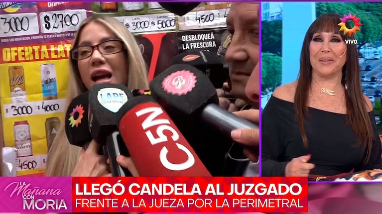 Le preguntaron a Candela Arizaga si está embarazada de Facundo Moyano