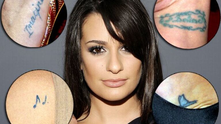Lea Michele: espiá sus tatuajes y cuál es su simbología