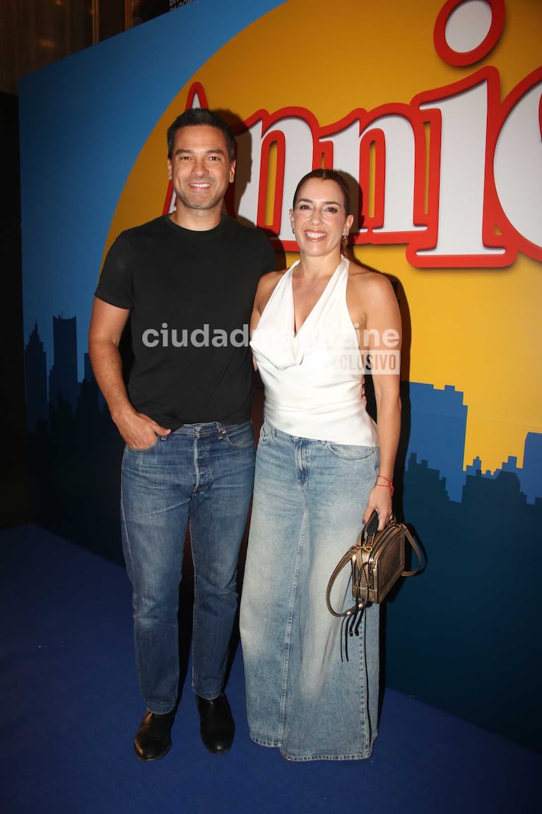 Leandro "Chino" Leunis y "Maca" Picabea (Foto: Movilpress)