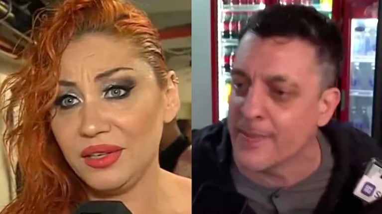 Leandro García Gómez, ex pareja de Lowrdez Fernández (Fotos: capturas América TV)