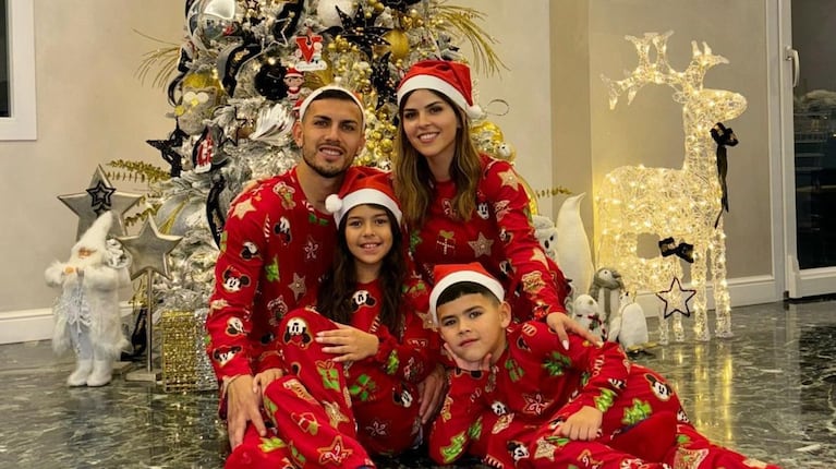 Leandro Paredes celebró la navidad en familia. (Foto: Instagram de Leandro Paredes)