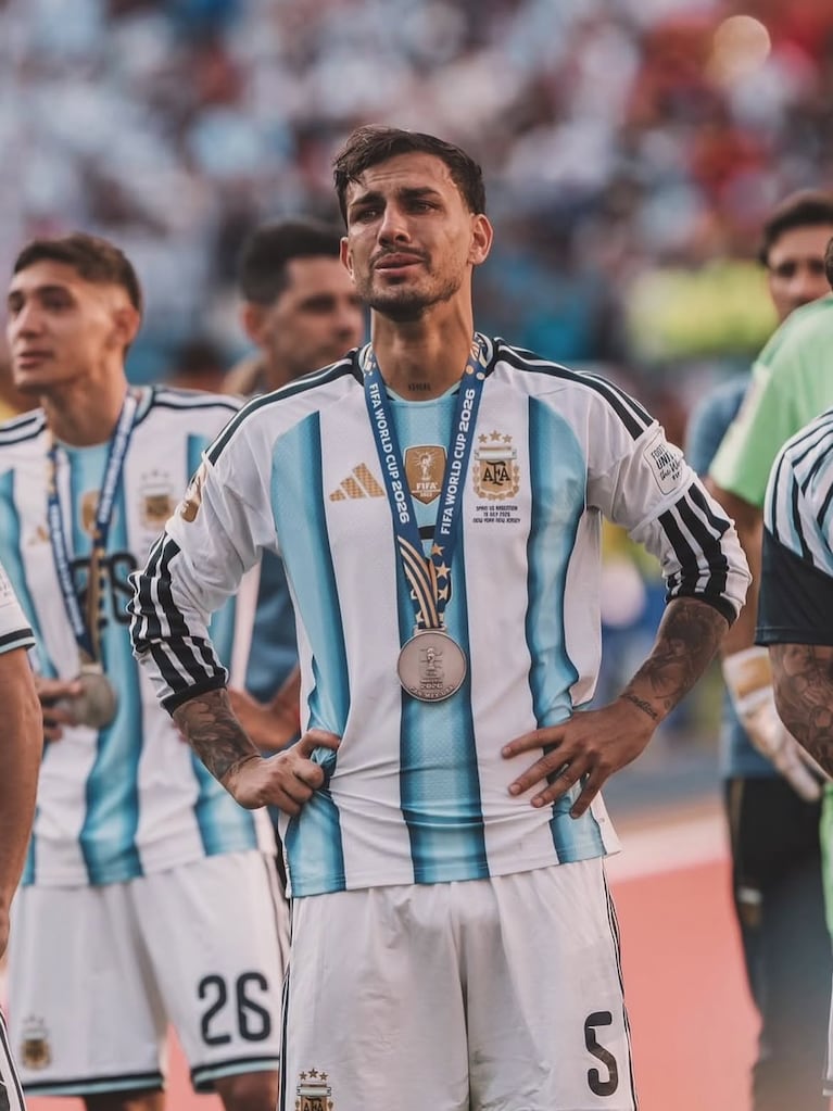 Leandro Paredes. Foto: Instagram ccamilagalantee