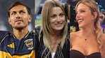 Leandro Paredes, Jorgelina Cadozo y Evangelina Anderson (Fotos: Instagram)