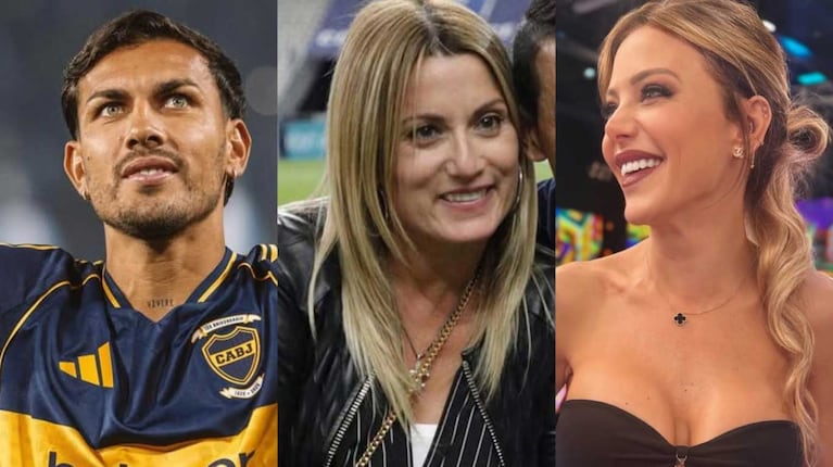Leandro Paredes, Jorgelina Cadozo y Evangelina Anderson (Fotos: Instagram)