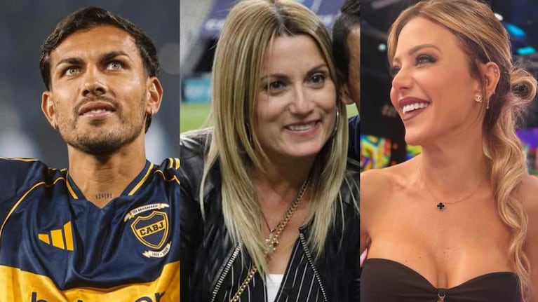 Leandro Paredes, Jorgelina Cadozo y Evangelina Anderson (Fotos: Instagram)
