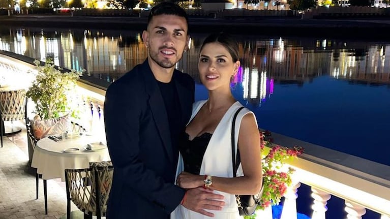 Leandro Paredes y Camila Galante. (Foto: Instagram @ccamilagalantee)