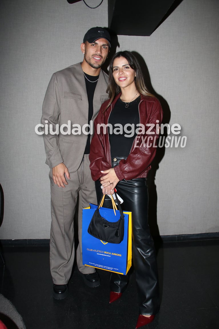Leandro Paredes y Camila Galante (Foto: Movilpress)