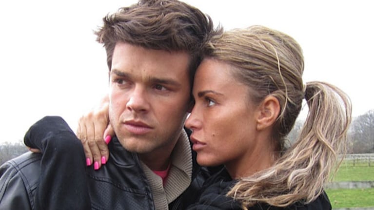 Leandro Penna y Katie Price, en tiempos más felices (Foto: Web).