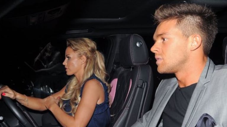 Leandro Penna y Katie Price. (Foto: Dailymail)