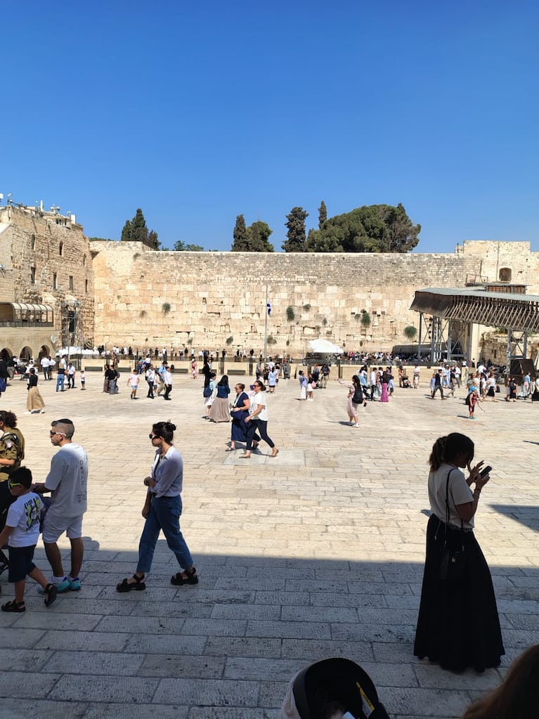 Leandro Rud en Jerusalén: “Fui al Muro a agradecer que estoy limpio, que mi cáncer está en remisión”