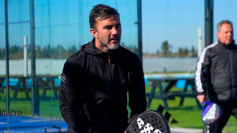 Lejos del fútbol, Fabián Cubero ahora brilla en otro deporte