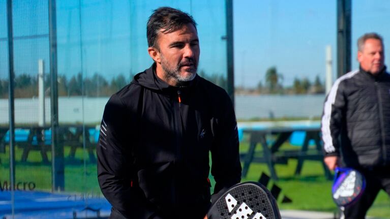 Lejos del fútbol, Fabián Cubero ahora brilla en otro deporte