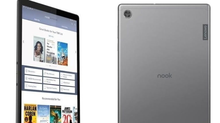 Lenovo se asocia con Barnes & Noble para lanzar una versión de la tableta NOOK de 10 pulgadas. Foto:DPA.