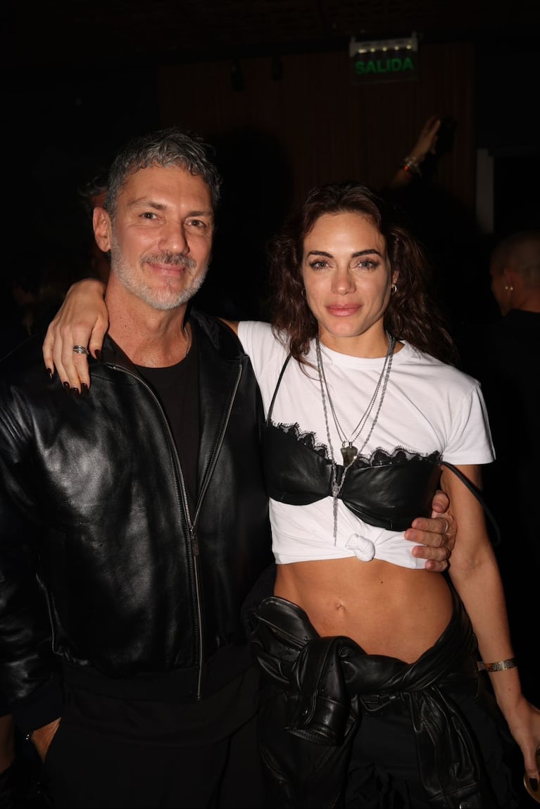 Leo Mateu y Emilia Attias.