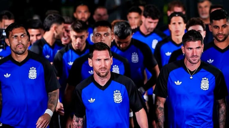 Leo Messi y la Selección Argentina (Foto: Instagram @afaseleccionen)