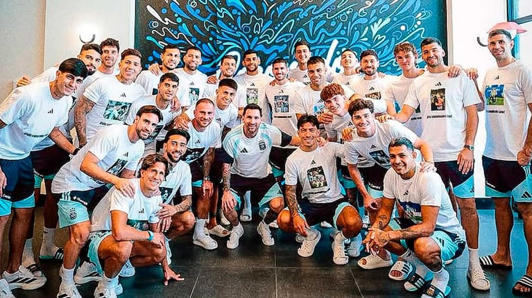 Leo Messi y la Selección Argentina (Foto: Instagram @afaseleccionen)