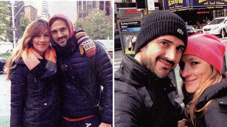 Leo Montero y la "Bichi", de vacaciones románticas en Nueva York. (Foto: revista Paparazzi)