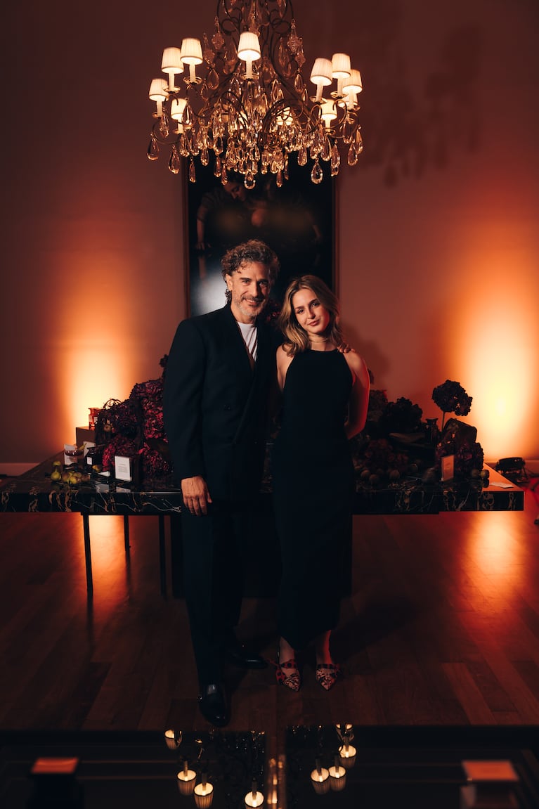 Leo Sbaraglia y su hija Julia. Foto: prensa