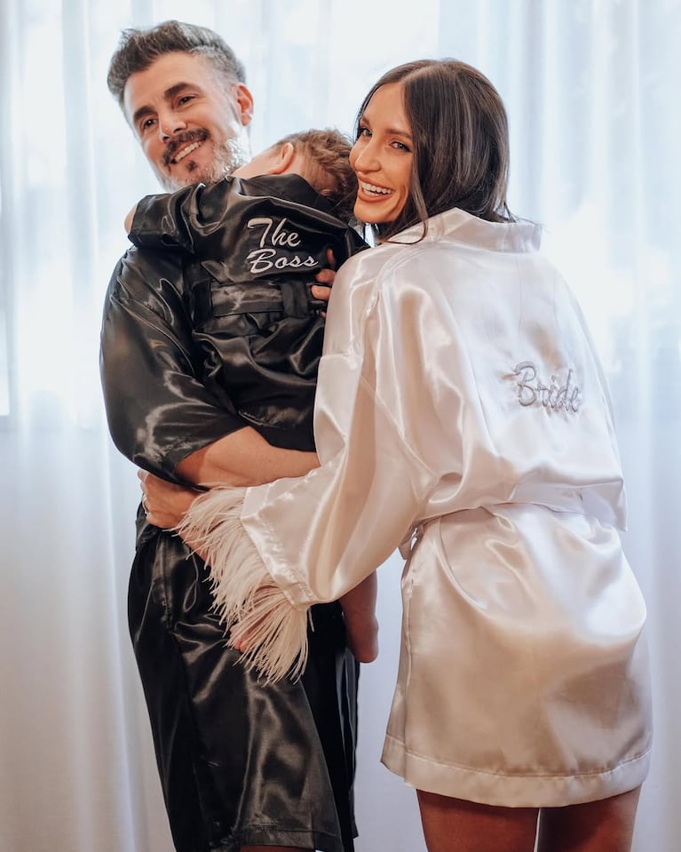 Leo, Vicenzo y Carolina Haldemann. (Foto: @carolinahaldemann)