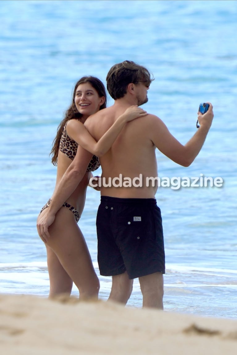 Leonardo DiCaprio y Camila Morrone, enamorados en las paradisíacas playas de St. Barts