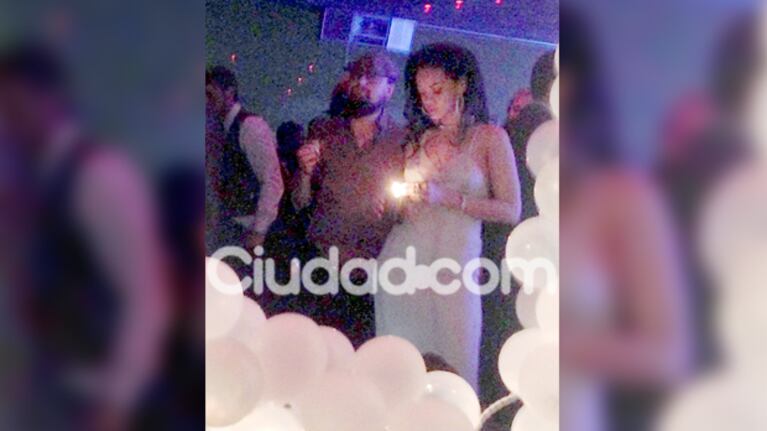 Leonardo DiCaprio y Rihanna juntos. (Foto: Grosby Group)