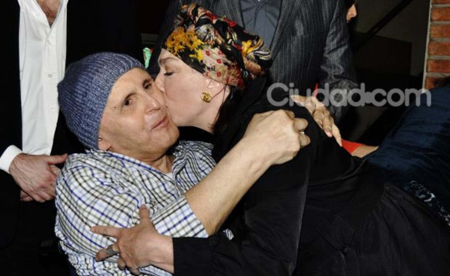 Leonardo Favio festejaba sus 73 años junto a su amiga Graciela Borges. (Foto: Jennifer Rubio)