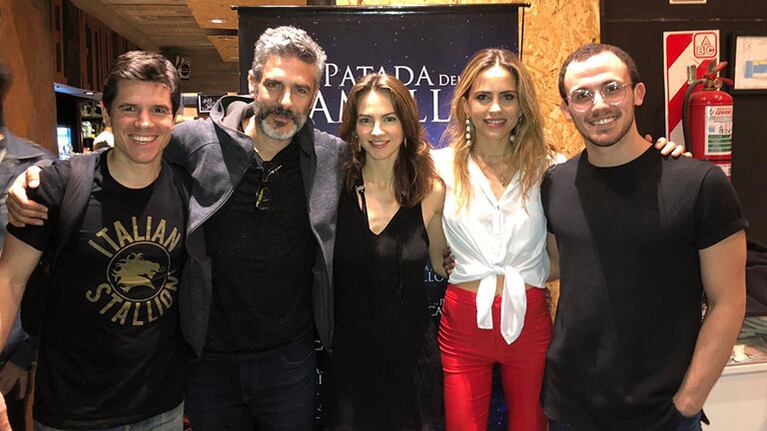 Leonardo Sbaraglia, en el reestreno de La patada del camello