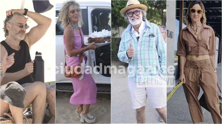 Leonardo Sbaraglia, Maru Botana, Pancho Dotto y Verónica Lozano. Fotos: RS Fotos