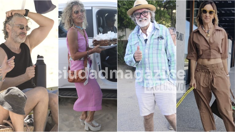 Leonardo Sbaraglia, Maru Botana, Pancho Dotto y Verónica Lozano. Fotos: RS Fotos
