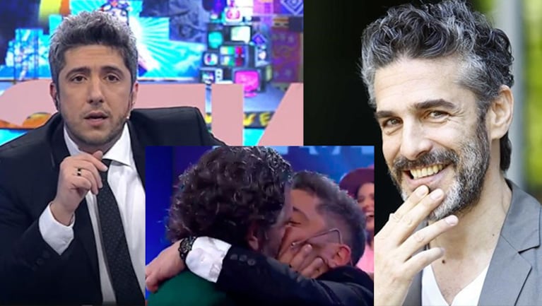 Leonardo Sbaraglia y Jey Mammon se besaron en vivo e hicieron una contundente aclaración.