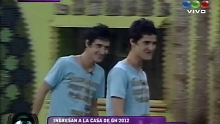 Leonardo y Fabricio Chaves ganaron el ingreso a Gran Hermano 2012. (Foto: captura TV)