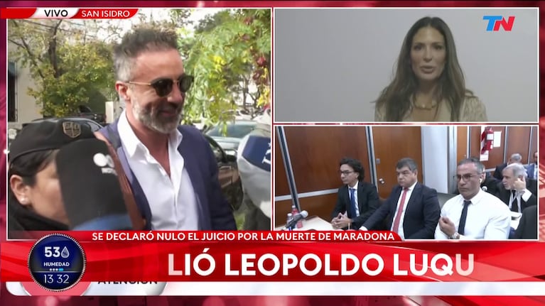 Leopoldo Luque habló con TN tras la nulidad del juicio por Diego Maradona.
