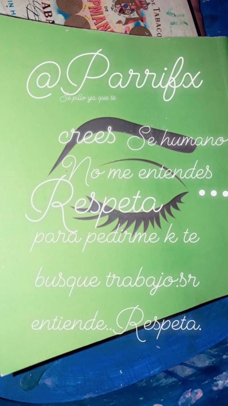 Leticia Brédice acusó a su novio, Federico Parrilla, de maltrato y violencia machista: "Agredís sin parar"