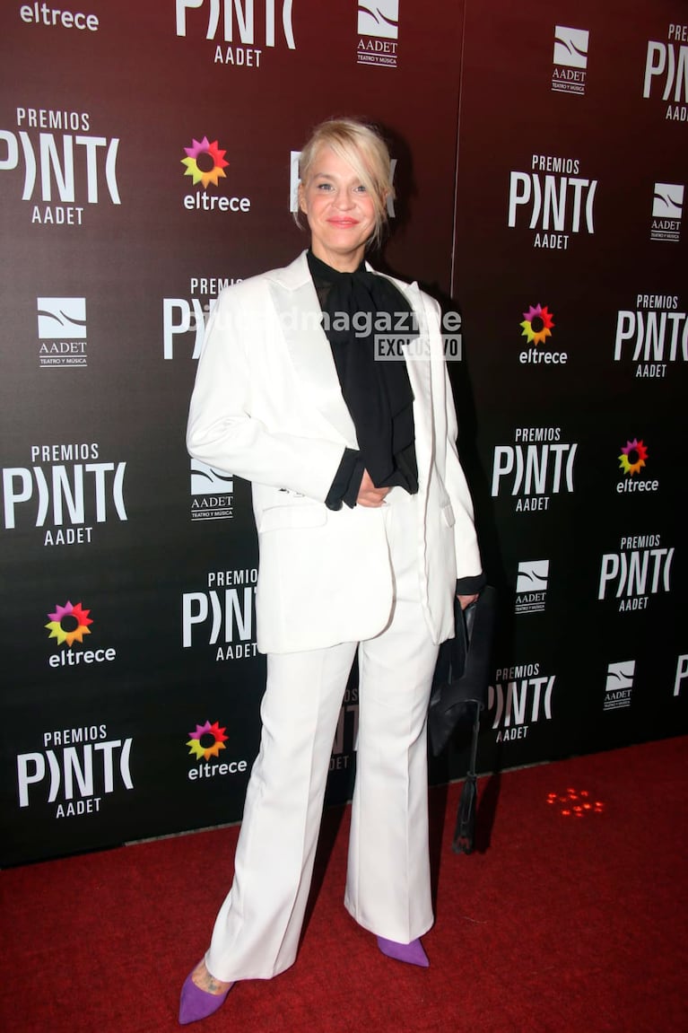 Leticia Brédice en los Premios Pinti (Foto: Movilpress).