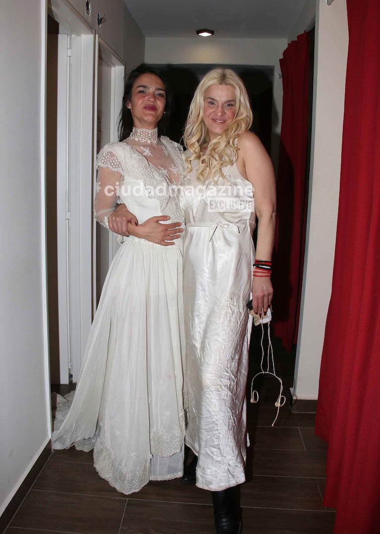 Leticia Brédice estrenó su obra Milagro con su sobrina, Ananda Li Brédice (Foto: Movilpress).