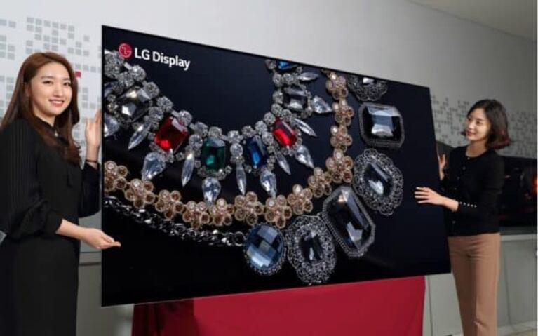 LG presentará la primera pantalla 8K  de 88 pulgadas del mundo