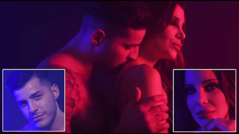 Lhoan y Charlotte Caniggia protagonizaron el fogoso videoclip del tema Te Quiero Igual