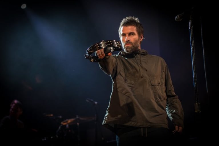 Liam Gallagher se bajó del escenario cuando cantaba en un festival en Chile