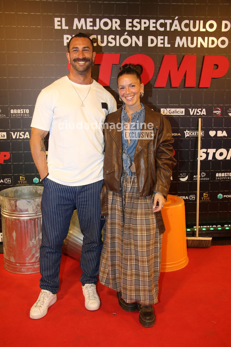 Licha Navarro en el estreno de Stomp (Foto: Movilpress).