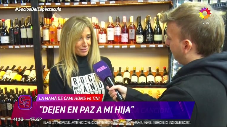 Liliana Fontán, la mamá de Camila Homs, habló con Socios del Espectáculo.
