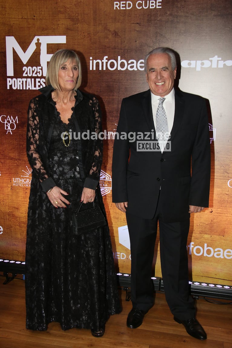 Liliana Franco en los Martín Fierro de Portales (Foto: Movilpress).