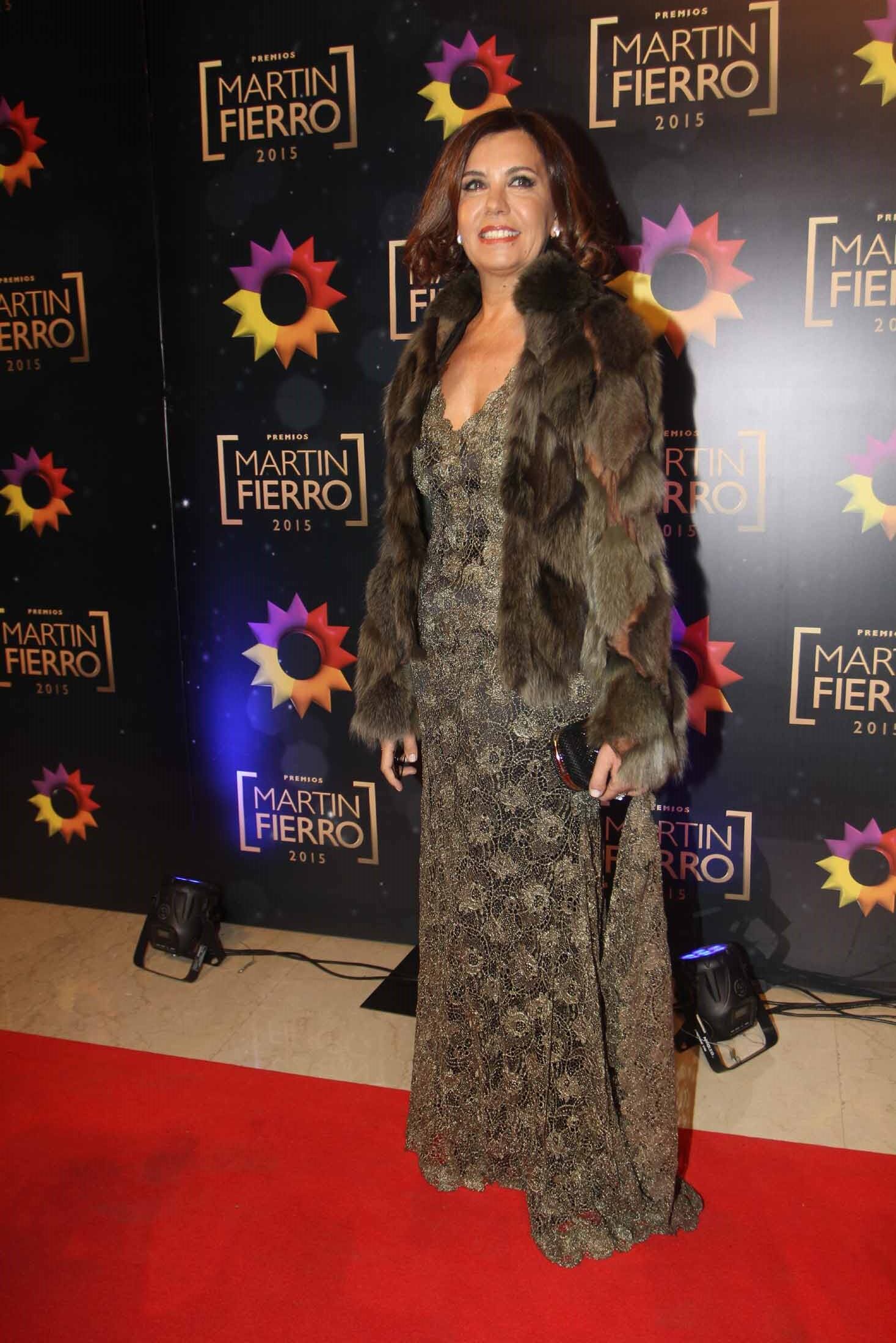 Liliana Parodi en los Martín Fierro. (Foto: Movilpress- Ciudad.com). 