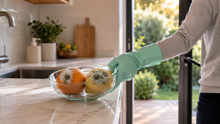 Limones con moho: para qué sirven y cómo usarlos para el cuidado del hogar. Foto: IA