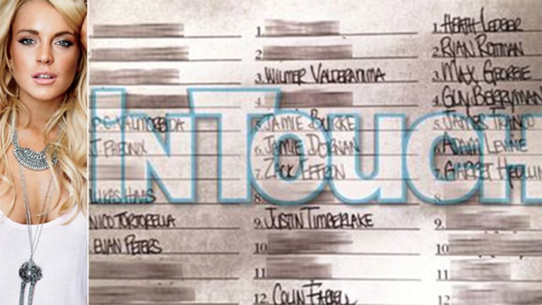 Lindsay Lohan: Revelan la lista de los famosos que se acostaron con la actriz. (Foto: Web/ InTouch)