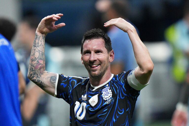 Lionel Messi. AP