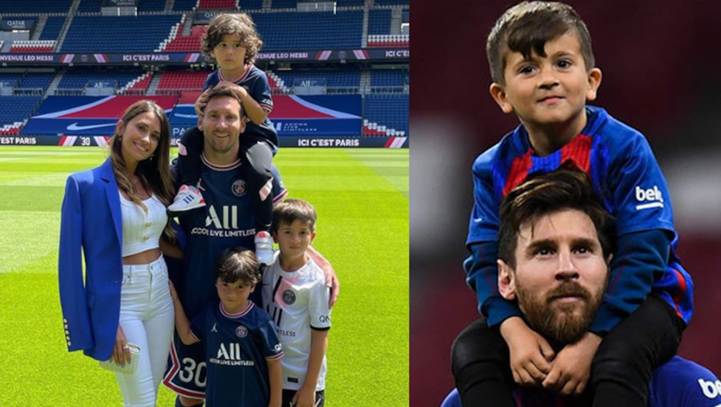 Lionel Messi confesó su preocupación por su hijo Thiago tras su mudanza a Paris.
