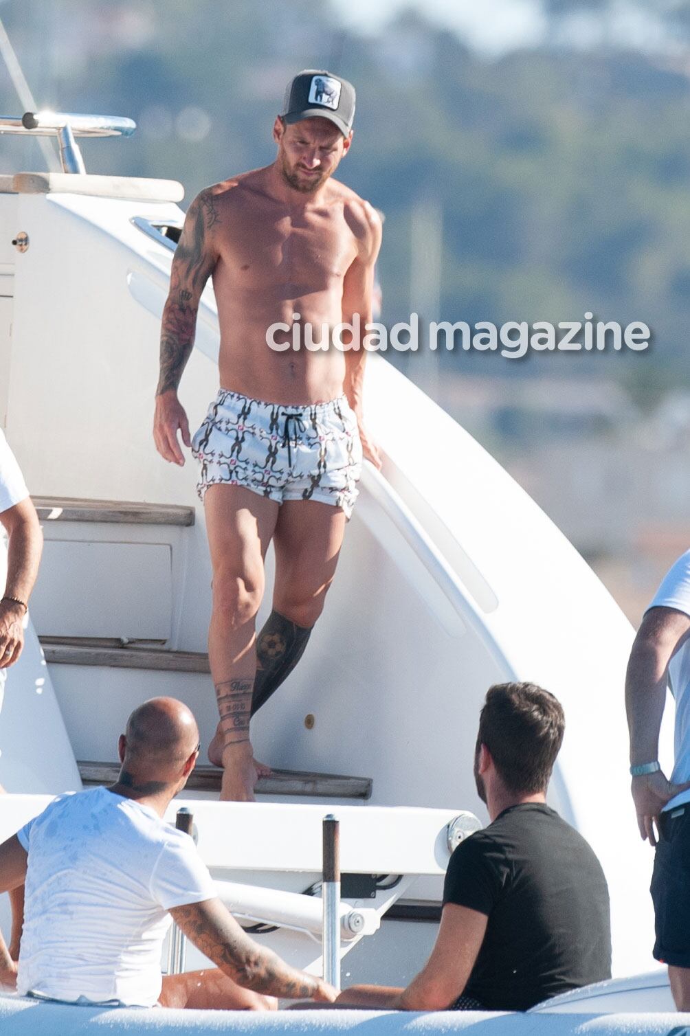 Lionel Messi descansó con sus amigos y familia en Formentera (Fotos: GrosbyGroup).